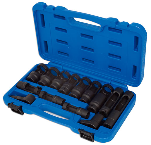 Laser Tools 4260 Diesel Injector/Lambda Socket Set 14pc