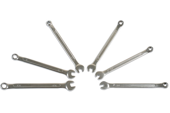 Laser Tools 7265 Miniature Combination Spanner Set 3.2 - 5.5mm 6pc