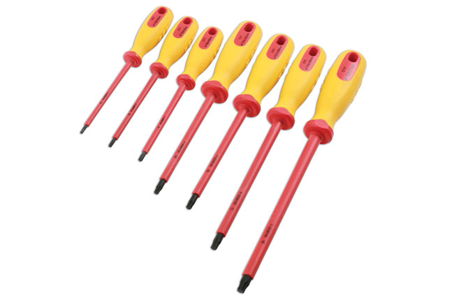 Laser Tools 7448 Insulated Star Screwdriver Set 7pc